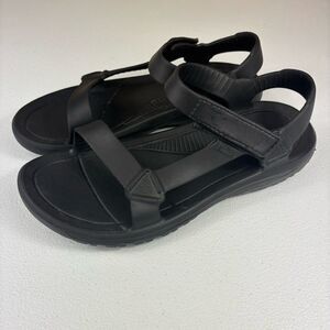 Teva Black Hurricane Drift Sandals Men’s Sz 12